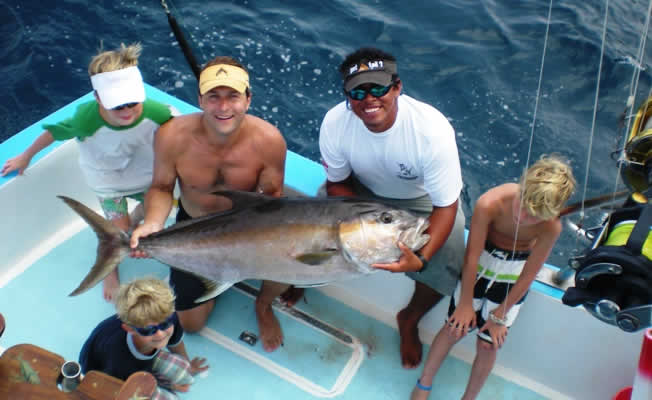 Costa Rica Fishing from Hilton Papagayo Resort