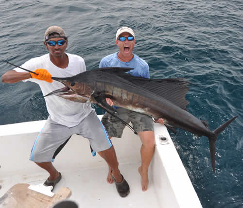 Deep Sea Fishing Charters from Papagayo Gulf