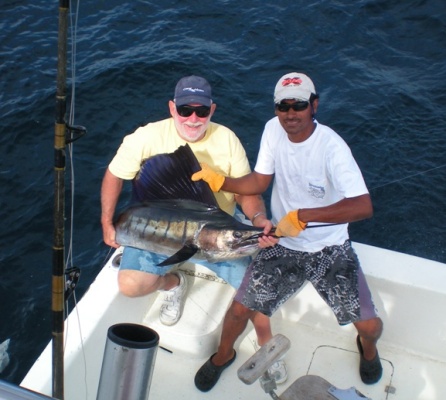 Guanacaste Fishing Charter out of Hotel Coco Palms Playas del Coco, Guanacaste - sailfish image