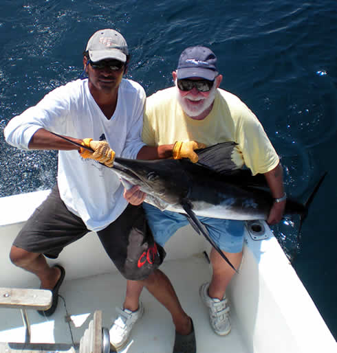 Black Marlin Fishing out of Playas del Coco Costa Rica - Black marlin image