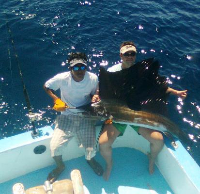 Salt Water Fishing Charters out of Riu Guanacaste Hotel, Costa Rica